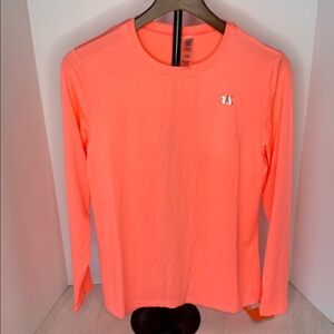 Women's Coral Long Sleeve Rash Guard Top